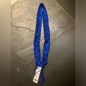 Women’s Shinevan Blue Sequin Scarf🧣New with Tags